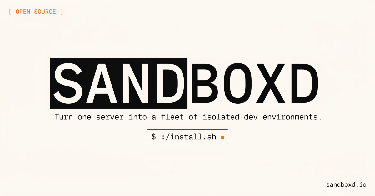 sandboxd.io